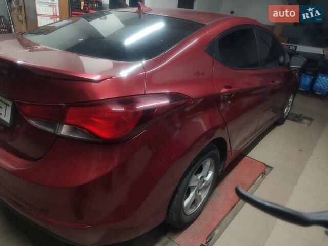 Красный Хендай Элантра, объемом двигателя 1.8 л и пробегом 250 тыс. км за 7399 $, фото 10 на Automoto.ua