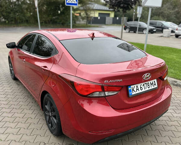 Червоний Хендай Елантра, об'ємом двигуна 1.8 л та пробігом 164 тис. км за 8500 $, фото 8 на Automoto.ua