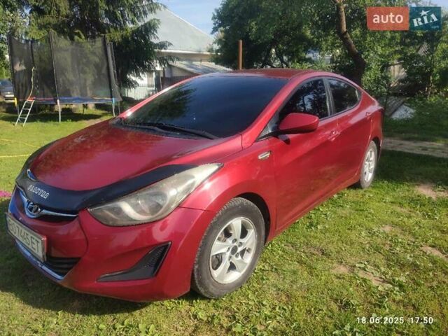Красный Хендай Элантра, объемом двигателя 1.8 л и пробегом 250 тыс. км за 7399 $, фото 3 на Automoto.ua