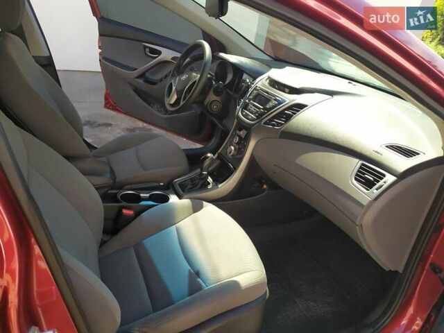 Красный Хендай Элантра, объемом двигателя 1.8 л и пробегом 130 тыс. км за 8800 $, фото 7 на Automoto.ua