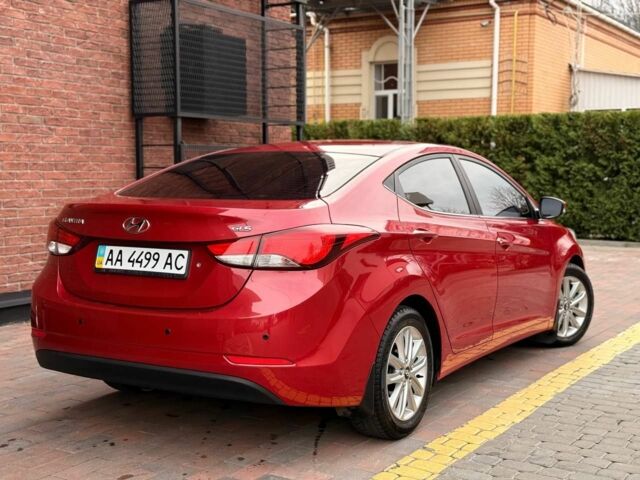 Красный Хендай Элантра, объемом двигателя 1.6 л и пробегом 190 тыс. км за 9700 $, фото 6 на Automoto.ua