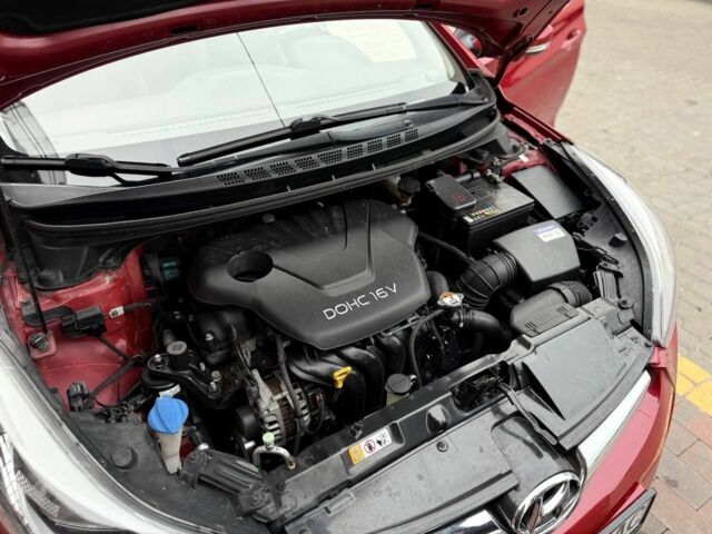 Красный Хендай Элантра, объемом двигателя 1.6 л и пробегом 190 тыс. км за 9700 $, фото 8 на Automoto.ua