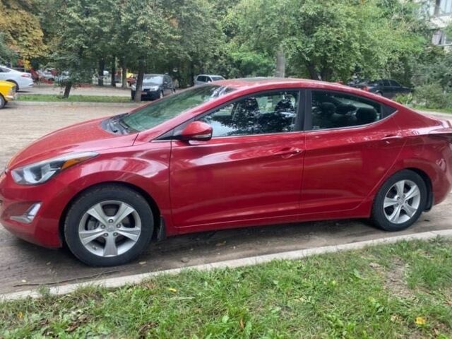 Красный Хендай Элантра, объемом двигателя 1.8 л и пробегом 160 тыс. км за 8800 $, фото 2 на Automoto.ua