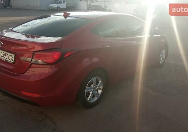 Червоний Хендай Елантра, об'ємом двигуна 1.8 л та пробігом 205 тис. км за 7500 $, фото 21 на Automoto.ua