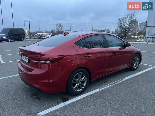 Красный Хендай Элантра, объемом двигателя 2 л и пробегом 182 тыс. км за 11500 $, фото 5 на Automoto.ua