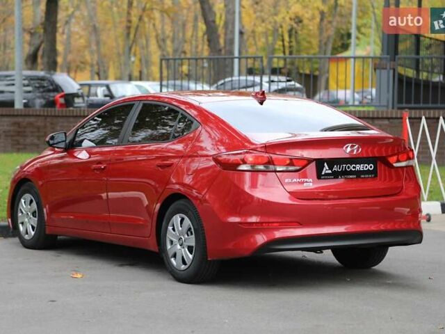 Хендай Элантра 2016 в Харькове на Automoto.ua Красный Хендай Элантра, объемом двигателя 2 л и пробегом 66 тыс. км за 11000 $, фото 5 на Automoto.ua