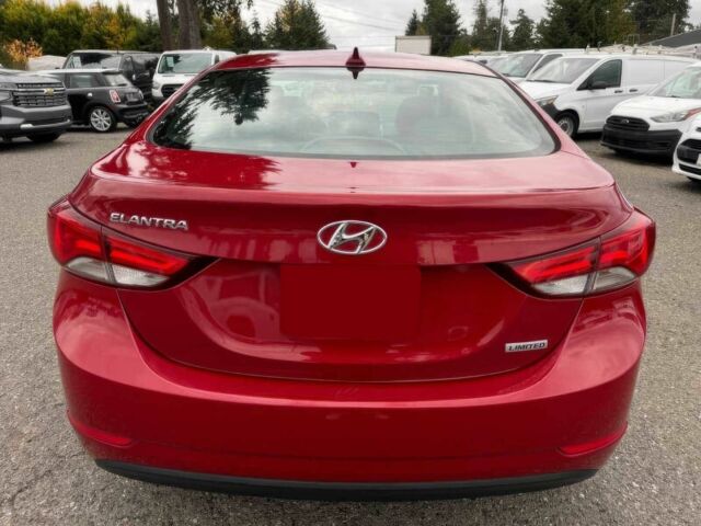 Красный Хендай Элантра, объемом двигателя 1.8 л и пробегом 80 тыс. км за 7200 $, фото 6 на Automoto.ua