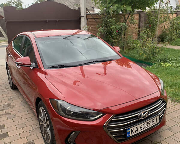 Червоний Хендай Елантра, об'ємом двигуна 2 л та пробігом 54 тис. км за 12300 $, фото 3 на Automoto.ua