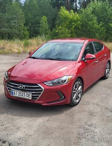 Красный Хендай Элантра, объемом двигателя 2 л и пробегом 69 тыс. км за 12000 $, фото 2 на Automoto.ua