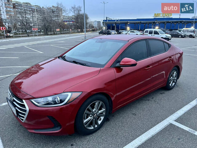 Красный Хендай Элантра, объемом двигателя 2 л и пробегом 182 тыс. км за 11500 $, фото 2 на Automoto.ua