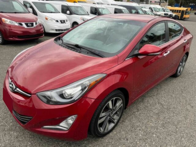 Красный Хендай Элантра, объемом двигателя 1.8 л и пробегом 80 тыс. км за 7200 $, фото 2 на Automoto.ua