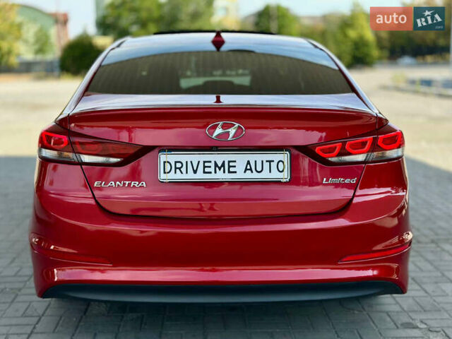 Хендай Элантра 2016 в Днепре (Днепропетровске) на Automoto.ua Красный Хендай Элантра, объемом двигателя 2 л и пробегом 184 тыс. км за 11599 $, фото 5 на Automoto.ua