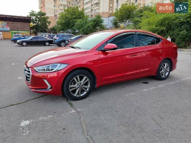 Красный Хендай Элантра, объемом двигателя 2 л и пробегом 112 тыс. км за 12600 $, фото 12 на Automoto.ua