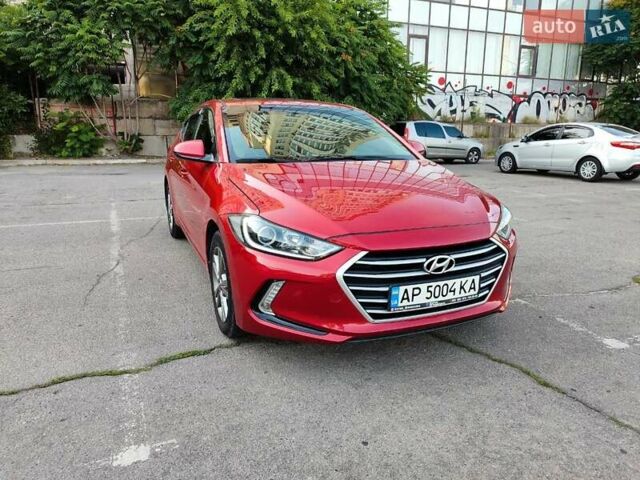 Красный Хендай Элантра, объемом двигателя 2 л и пробегом 112 тыс. км за 12600 $, фото 11 на Automoto.ua