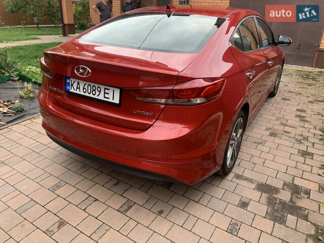 Червоний Хендай Елантра, об'ємом двигуна 2 л та пробігом 54 тис. км за 12300 $, фото 7 на Automoto.ua