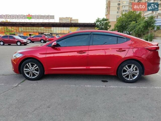 Красный Хендай Элантра, объемом двигателя 2 л и пробегом 112 тыс. км за 12600 $, фото 5 на Automoto.ua