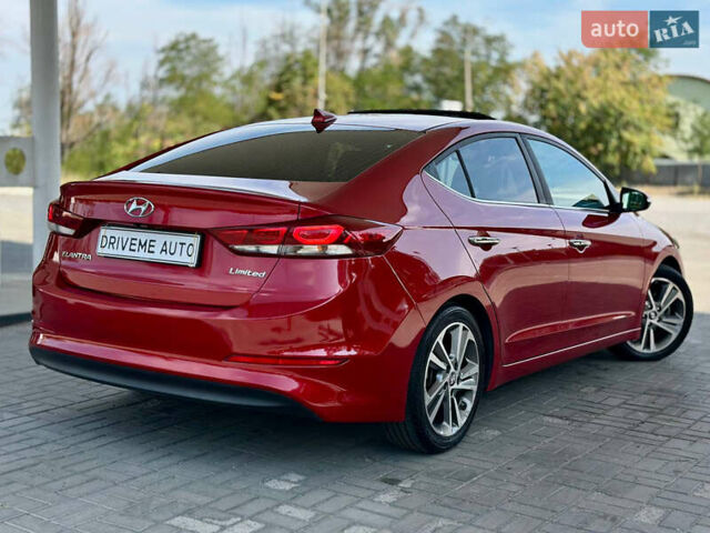 Хендай Элантра 2016 в Днепре (Днепропетровске) на Automoto.ua Красный Хендай Элантра, объемом двигателя 2 л и пробегом 184 тыс. км за 11599 $, фото 4 на Automoto.ua