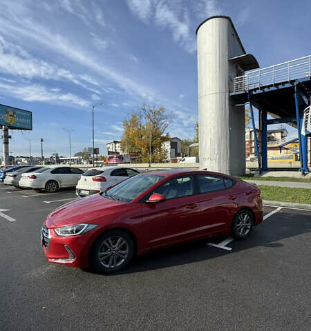 Хендай Элантра 2016 в Киеве на Automoto.ua Красный Хендай Элантра, объемом двигателя 2 л и пробегом 85 тыс. км за 12900 $, фото 2 на Automoto.ua