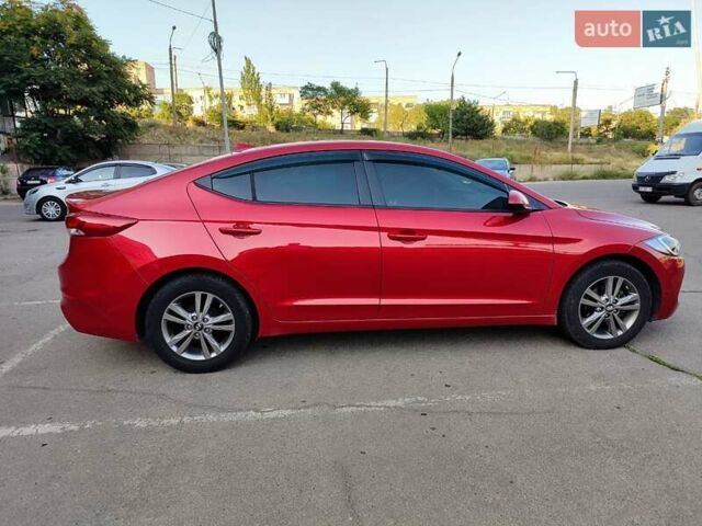 Красный Хендай Элантра, объемом двигателя 2 л и пробегом 112 тыс. км за 12600 $, фото 6 на Automoto.ua