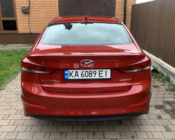Червоний Хендай Елантра, об'ємом двигуна 2 л та пробігом 54 тис. км за 12300 $, фото 8 на Automoto.ua