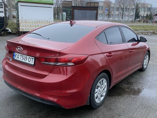 Красный Хендай Элантра, объемом двигателя 2 л и пробегом 112 тыс. км за 8900 $, фото 3 на Automoto.ua