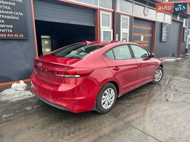 Красный Хендай Элантра, объемом двигателя 2 л и пробегом 113 тыс. км за 8900 $, фото 3 на Automoto.ua