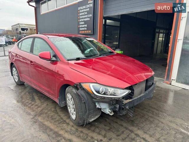 Красный Хендай Элантра, объемом двигателя 2 л и пробегом 113 тыс. км за 8900 $, фото 1 на Automoto.ua