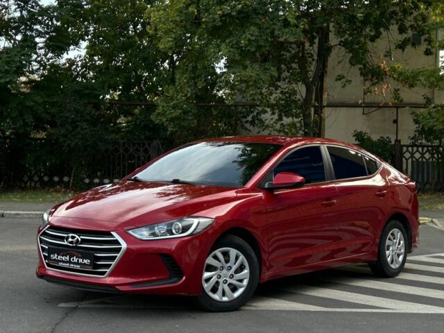 Червоний Хендай Елантра, об'ємом двигуна 2 л та пробігом 160 тис. км за 11300 $, фото 1 на Automoto.ua