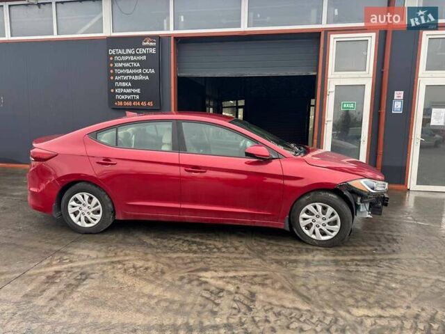 Красный Хендай Элантра, объемом двигателя 2 л и пробегом 113 тыс. км за 8900 $, фото 2 на Automoto.ua
