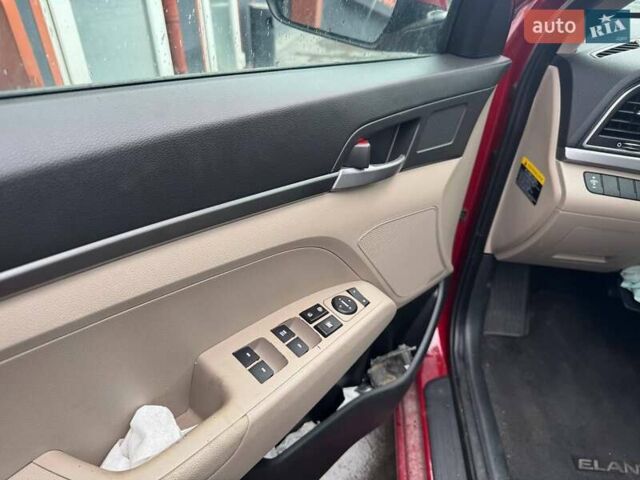 Красный Хендай Элантра, объемом двигателя 2 л и пробегом 113 тыс. км за 8900 $, фото 7 на Automoto.ua