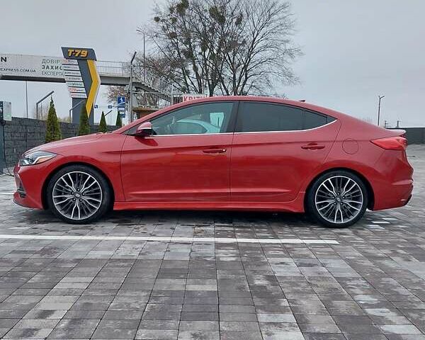 Красный Хендай Элантра, объемом двигателя 1.6 л и пробегом 94 тыс. км за 13400 $, фото 5 на Automoto.ua