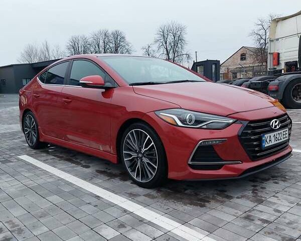 Красный Хендай Элантра, объемом двигателя 1.6 л и пробегом 94 тыс. км за 13400 $, фото 3 на Automoto.ua