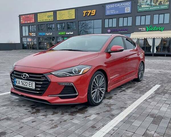 Красный Хендай Элантра, объемом двигателя 1.6 л и пробегом 94 тыс. км за 13400 $, фото 4 на Automoto.ua