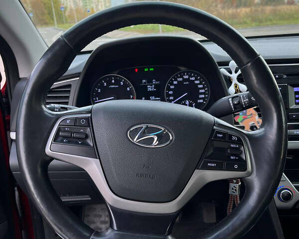 Красный Хендай Элантра, объемом двигателя 1.59 л и пробегом 124 тыс. км за 13500 $, фото 11 на Automoto.ua