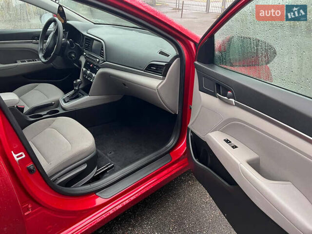 Красный Хендай Элантра, объемом двигателя 2 л и пробегом 147 тыс. км за 13300 $, фото 8 на Automoto.ua