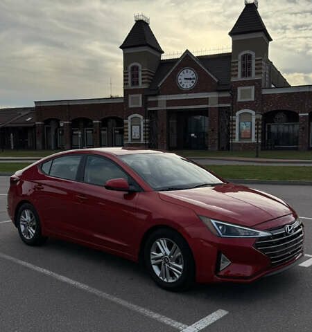 Красный Хендай Элантра, объемом двигателя 2 л и пробегом 40 тыс. км за 13200 $, фото 11 на Automoto.ua