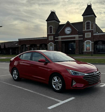 Красный Хендай Элантра, объемом двигателя 2 л и пробегом 40 тыс. км за 13200 $, фото 12 на Automoto.ua