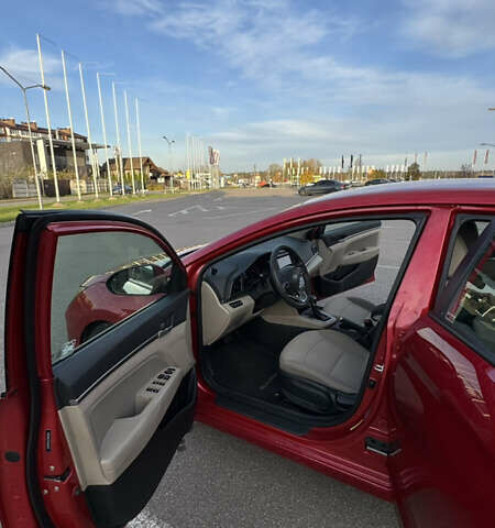 Красный Хендай Элантра, объемом двигателя 2 л и пробегом 40 тыс. км за 13200 $, фото 24 на Automoto.ua