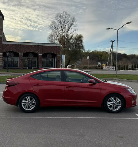 Красный Хендай Элантра, объемом двигателя 2 л и пробегом 40 тыс. км за 13200 $, фото 10 на Automoto.ua