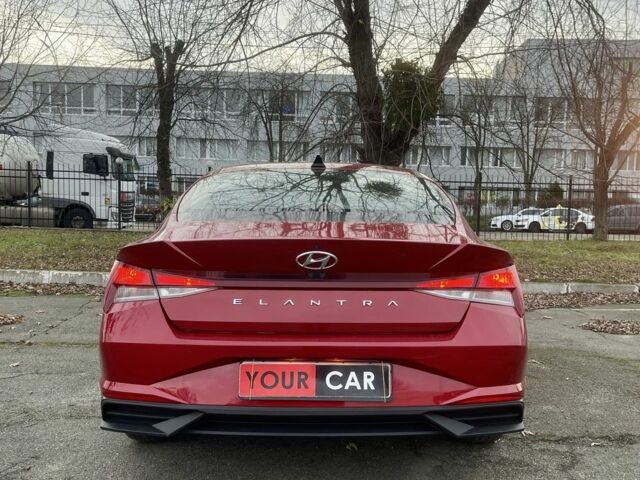 Красный Хендай Элантра, объемом двигателя 2 л и пробегом 90 тыс. км за 17900 $, фото 8 на Automoto.ua