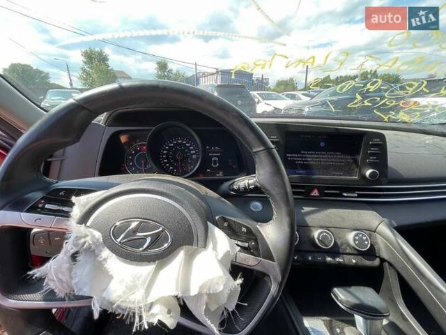 Красный Хендай Элантра, объемом двигателя 2 л и пробегом 77 тыс. км за 8500 $, фото 26 на Automoto.ua