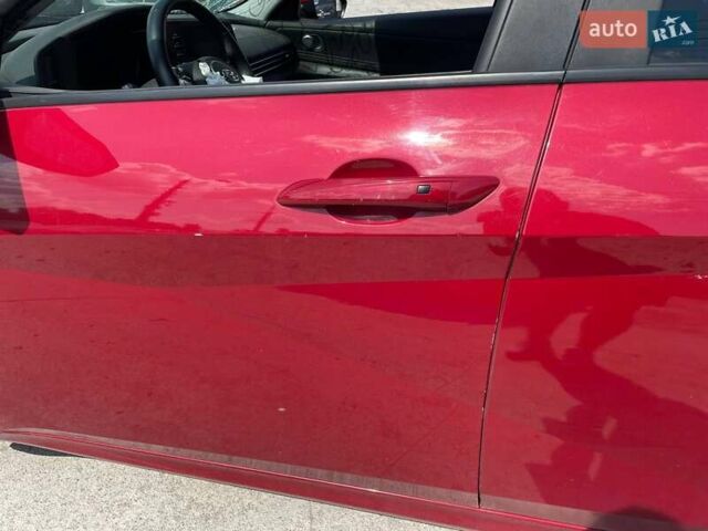 Красный Хендай Элантра, объемом двигателя 2 л и пробегом 77 тыс. км за 8500 $, фото 15 на Automoto.ua