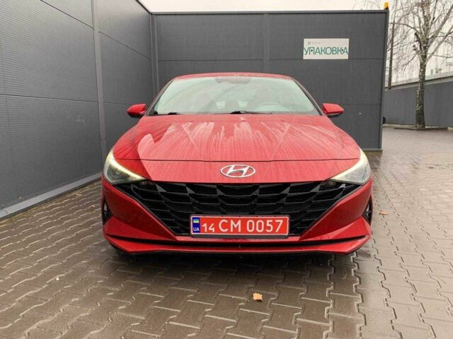 Червоний Хендай Елантра, об'ємом двигуна 2 л та пробігом 90 тис. км за 4275 $, фото 1 на Automoto.ua