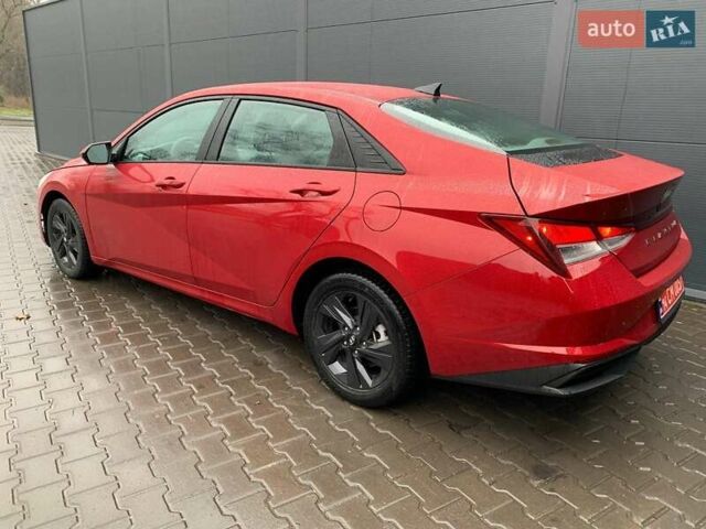 Красный Хендай Элантра, объемом двигателя 2 л и пробегом 89 тыс. км за 17900 $, фото 10 на Automoto.ua