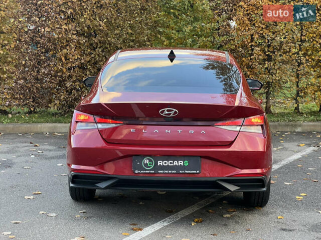 Червоний Хендай Елантра, об'ємом двигуна 2 л та пробігом 124 тис. км за 16500 $, фото 13 на Automoto.ua