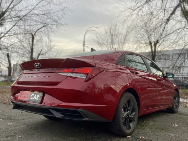 Красный Хендай Элантра, объемом двигателя 2 л и пробегом 90 тыс. км за 17900 $, фото 9 на Automoto.ua