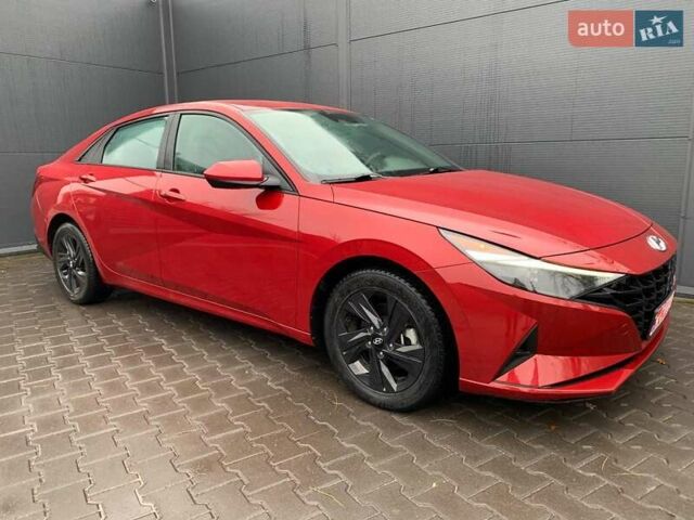 Красный Хендай Элантра, объемом двигателя 2 л и пробегом 89 тыс. км за 17900 $, фото 5 на Automoto.ua