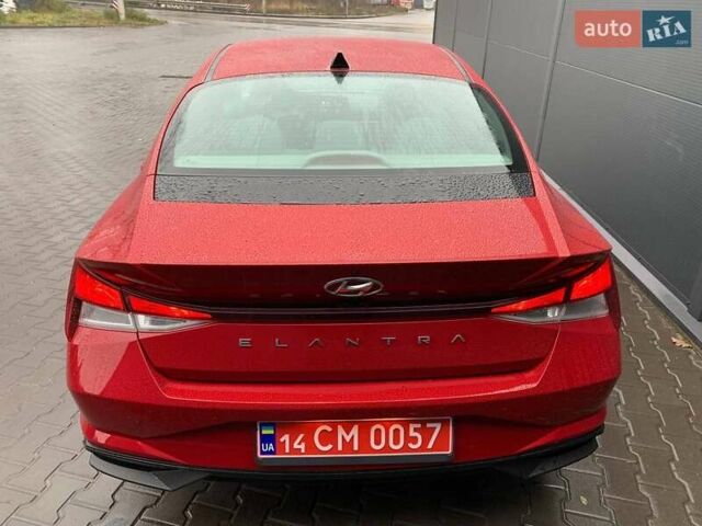 Красный Хендай Элантра, объемом двигателя 2 л и пробегом 89 тыс. км за 17900 $, фото 11 на Automoto.ua