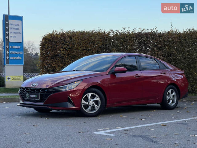 Червоний Хендай Елантра, об'ємом двигуна 2 л та пробігом 124 тис. км за 16500 $, фото 9 на Automoto.ua