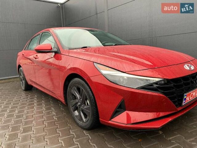 Красный Хендай Элантра, объемом двигателя 2 л и пробегом 89 тыс. км за 17900 $, фото 7 на Automoto.ua